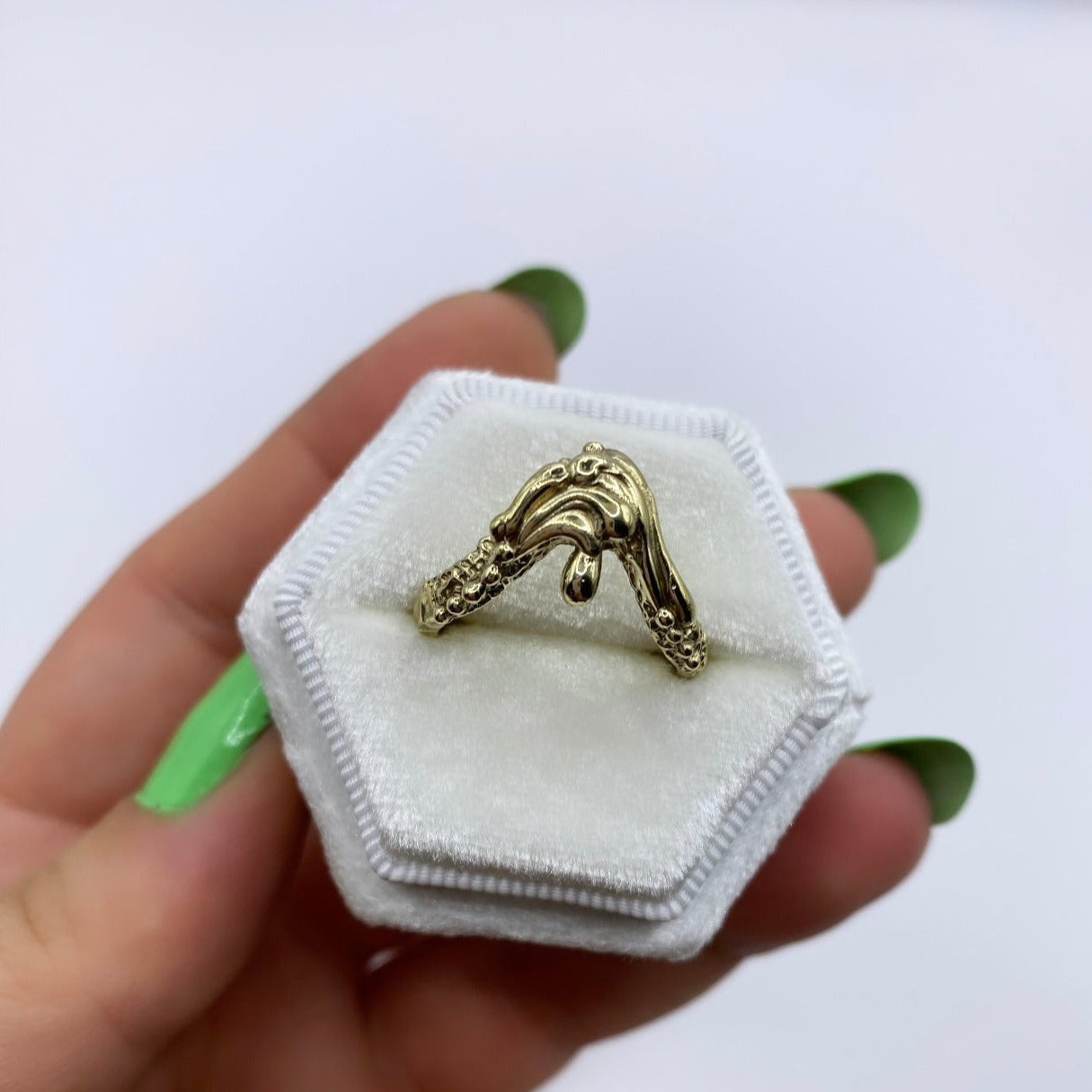 Mangrove Dewdrops (9K Yellow Gold, MADE TO ORDER) Madame Mak Jewellery