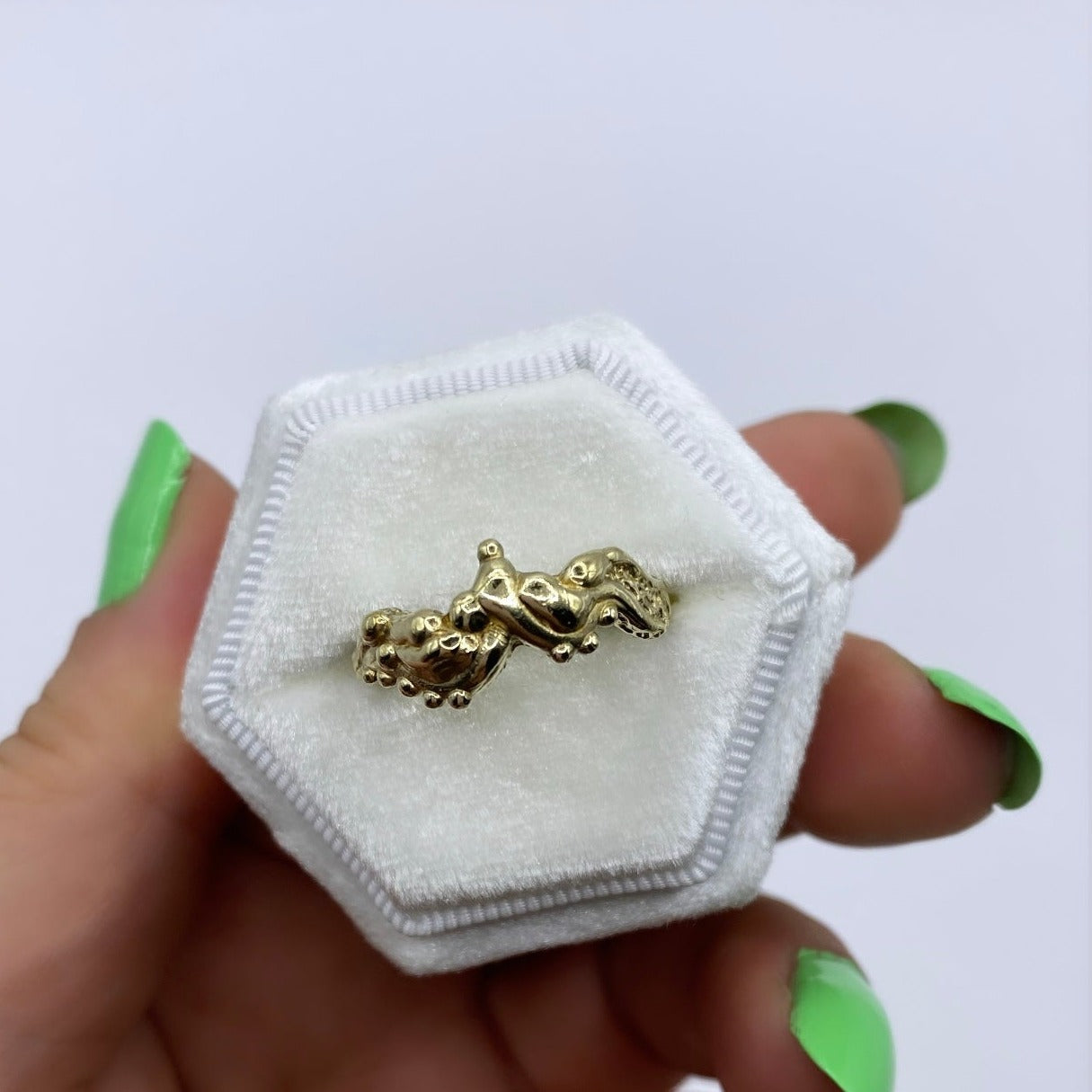 Tidal River (9K Yellow Gold, MADE TO ORDER) Madame Mak Jewellery