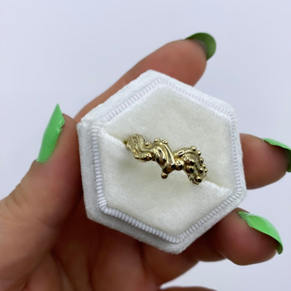 Tidal River (9K Yellow Gold, MADE TO ORDER) Madame Mak Jewellery