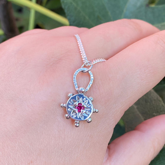 "Ruby's Eye" Necklace Madame Mak Jewellery
