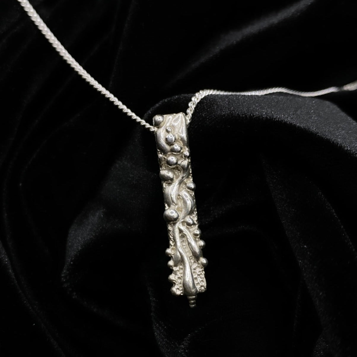 Lichen on the Trunks Necklace (Sterling Silver) MADE TO ORDER Madame Mak Jewellery