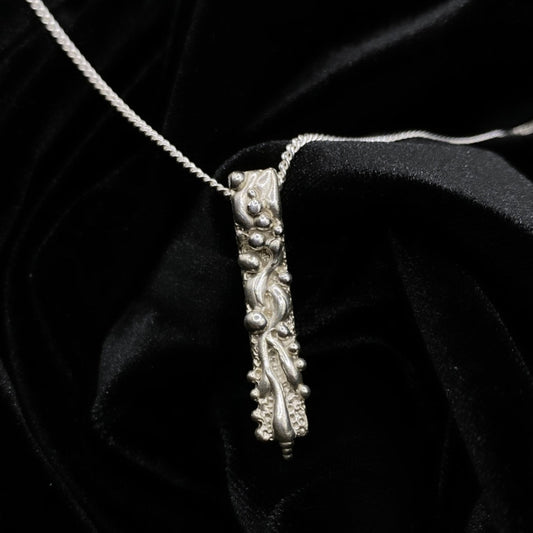 Lichen on the Trunks Necklace (Sterling Silver) MADE TO ORDER Madame Mak Jewellery
