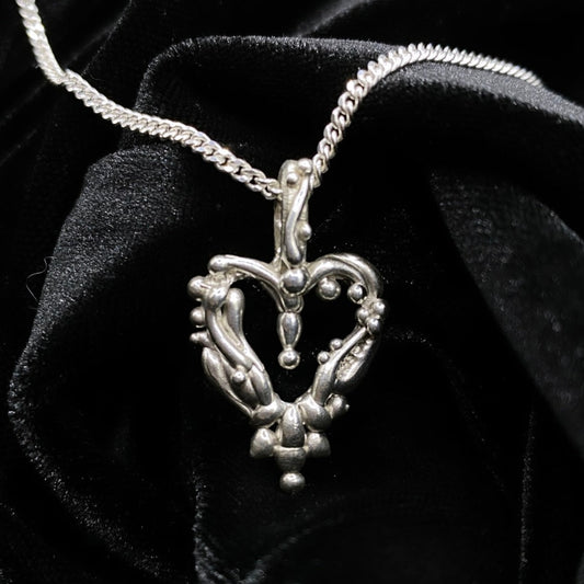 Sweet Heart Necklace (Sterling Silver) MADE TO ORDER Madame Mak Jewellery