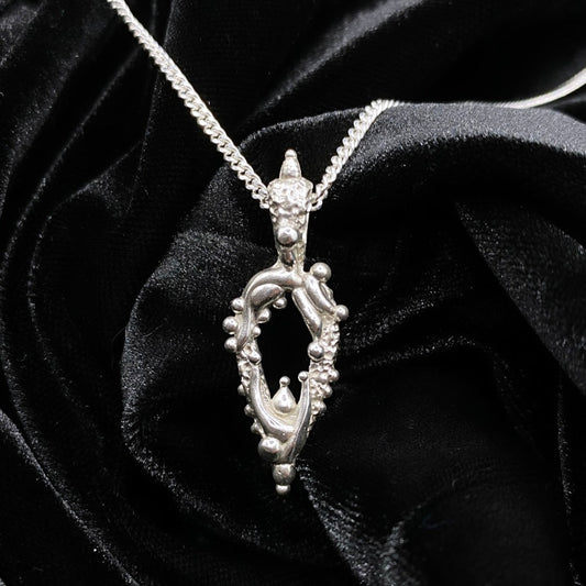 Summoning Raindrops Necklace (Sterling Silver) MADE TO ORDER Madame Mak Jewellery