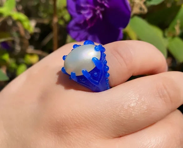 Carve/build an Organic Claw Cabochon Ring in Jewellers Wax (Live Zoom) Madame Mak Jewellery